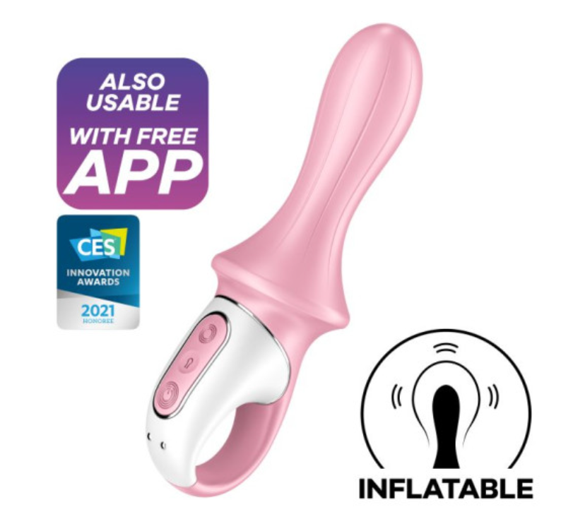 Satisfyer Air Pump Booty 5+ Red